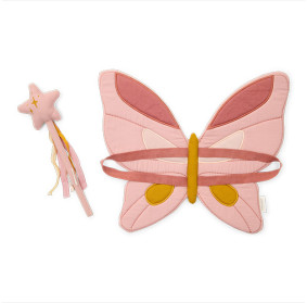Skrzydła wróżki i magiczna różdżka Little Dutch CL24099035