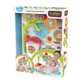 Karuzela sensoryczna do wanny wirujące kwiaty Yookidoo 40158