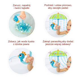Parasolka paw - zielona Yookidoo 40223