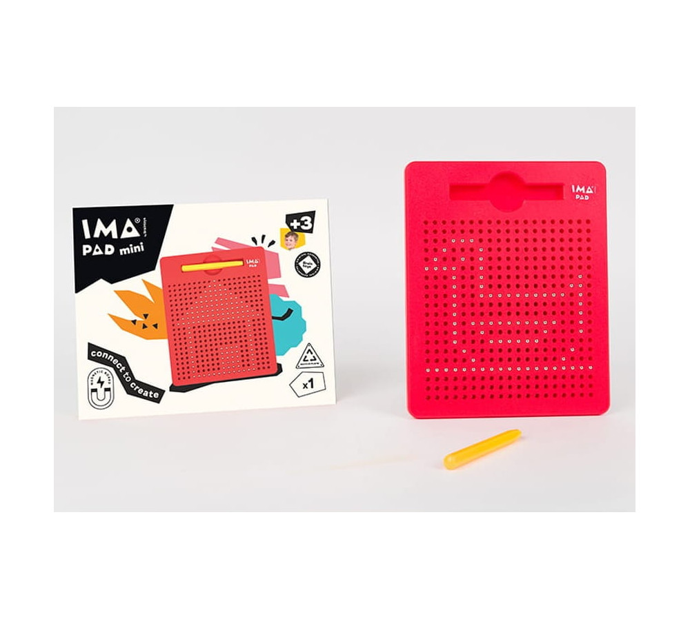 Imanix tablica magnetyczna IMAPAD MINI czerwona 350301