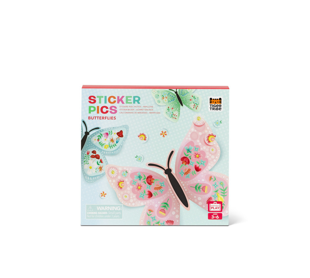 Obrazki z Naklejek - Motyle Tiger Tribe