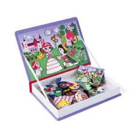 Magnetyczna układanka Księżniczki Magnetibook, Janod