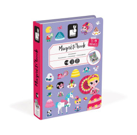 Magnetyczna układanka Księżniczki Magnetibook, Janod
