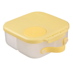 B.box MINI lunchbox dla dzieci, śniadaniówka z przegródkami Lemon Twist