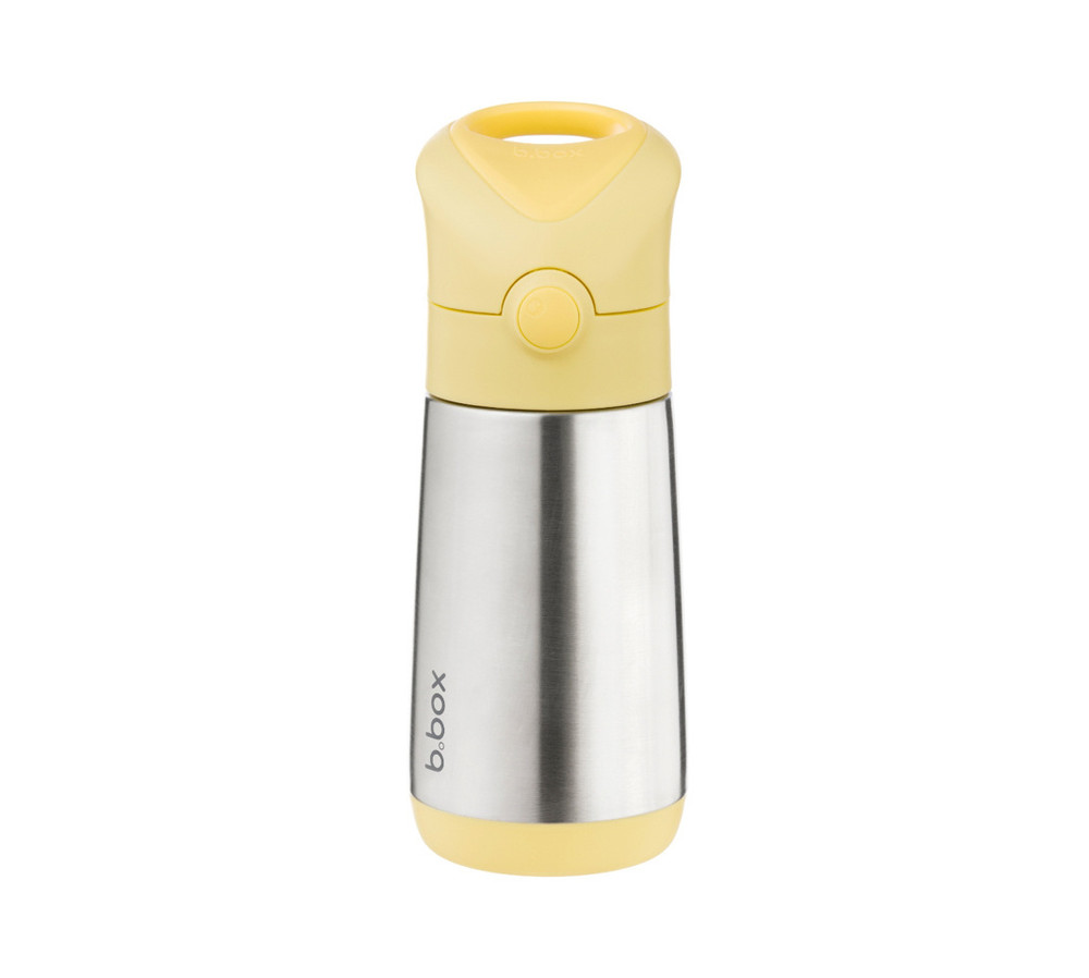 B.box butelka termiczna - bidon dla dzieci ze słomką 350 ml Chill Out