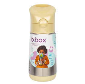 B.box butelka termiczna - bidon dla dzieci ze słomką 350 ml Chill Out