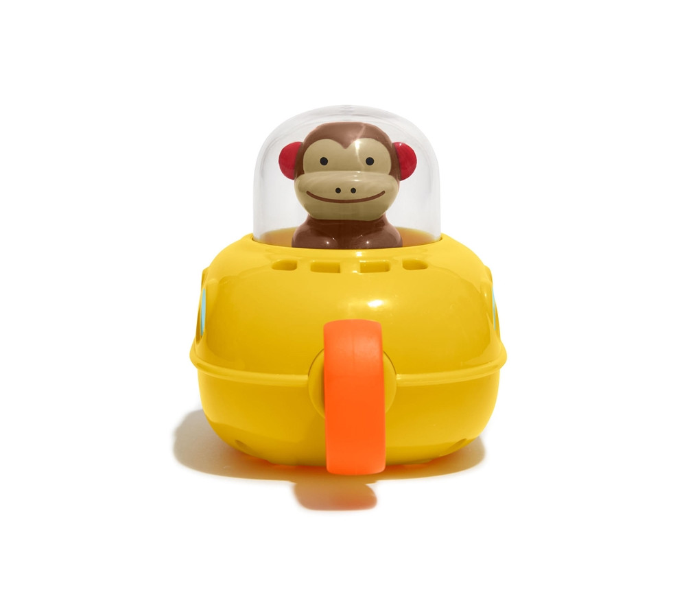 Skip Hop Zabawka do Kąpieli Małpka w Łodzi Podwodnej ZOO Pull&Go