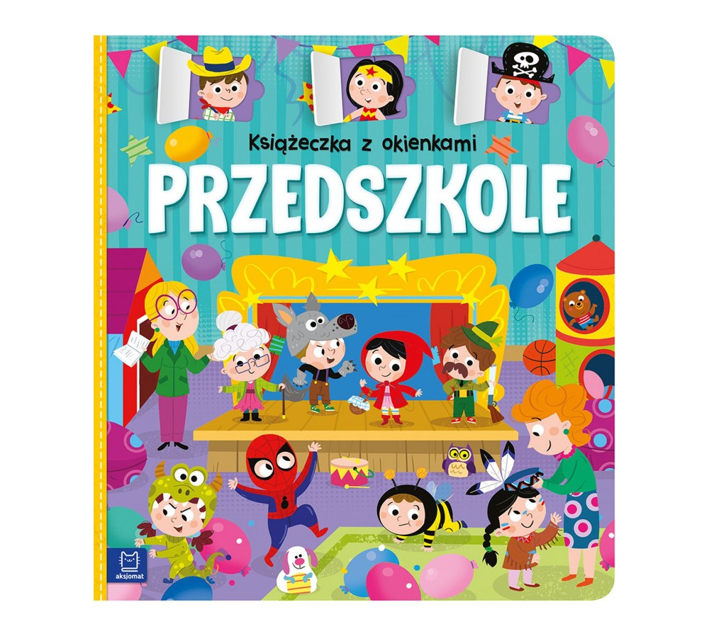 Książeczka z okienkami. Przedszkole AKSJOMAT