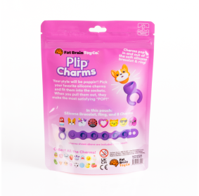 Biżuteria Plip Charms. Zestaw Fioletowy. Fat Brain Toy FA530-2