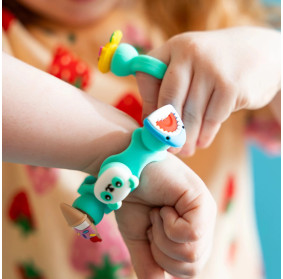 Biżuteria Plip Charms. Zestaw Turkusowy. Fat Brain Toy FA530-2