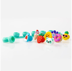 Biżuteria Plip Charms. Zestaw Turkusowy. Fat Brain Toy FA530-2