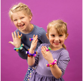 Biżuteria Plip Charms. Zestaw Różowy. Fat Brain Toy FA530-3