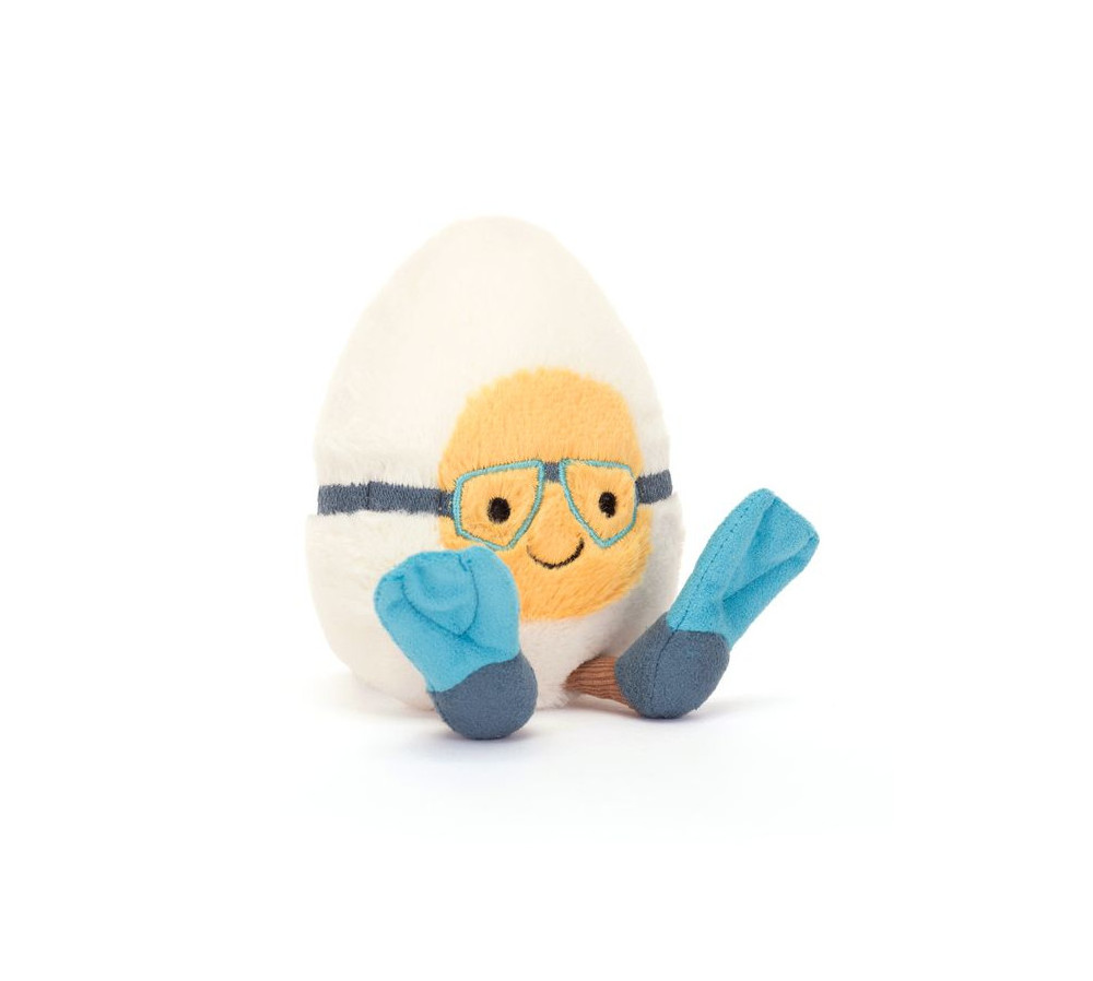Jajko Płetwonurek 14 cm, Jellycat