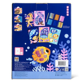 Tiger Tribe Zestaw Artystyczny z Folią - Magiczny Ocean