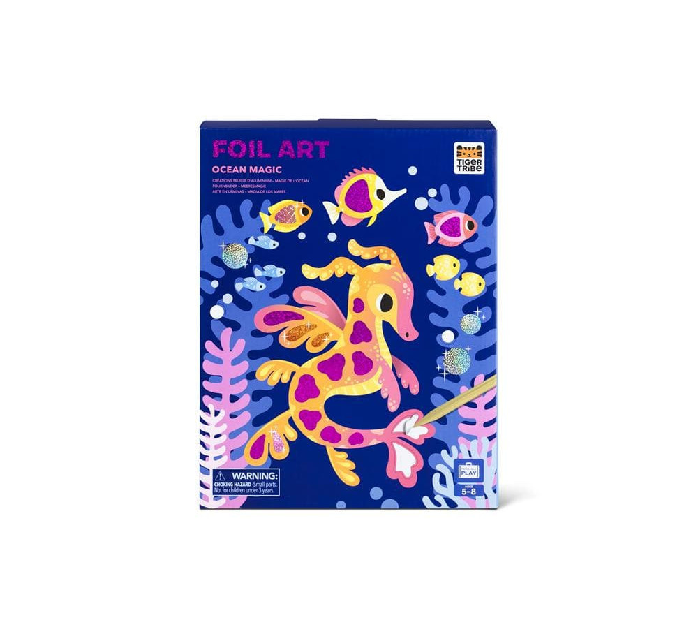 Tiger Tribe Zestaw Artystyczny z Folią - Magiczny Ocean