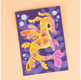 Tiger Tribe Zestaw Artystyczny z Folią - Magiczny Ocean