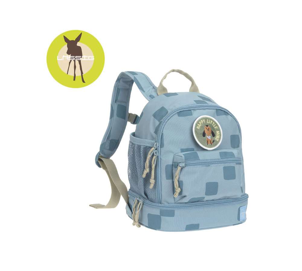 Lassig Plecak mini Pattern Party Blue