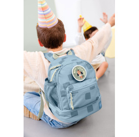Lassig Plecak mini Pattern Party Blue