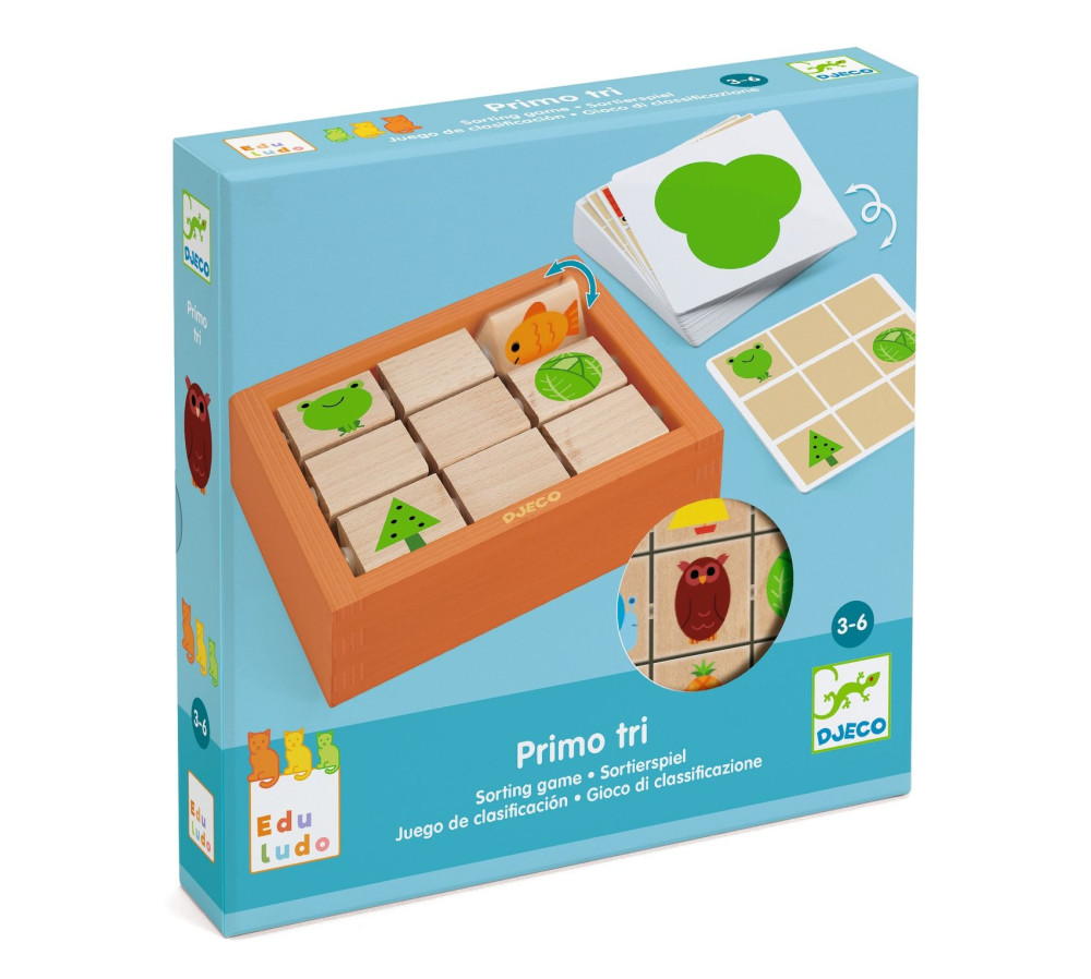 Eduludo - gra PRIMO TRI DJ08210 DJECO