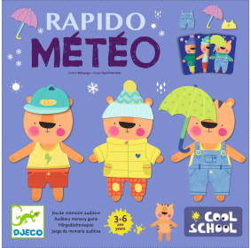 Gra NAUKA - RAPIDO METEO DJ08527 DJECO
