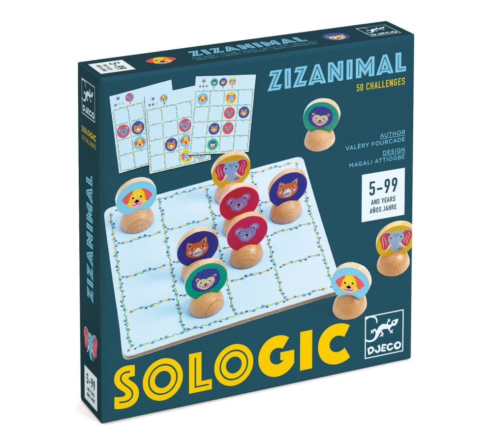 Gra logiczna SoLogic ZIZANIMAL DJ08592