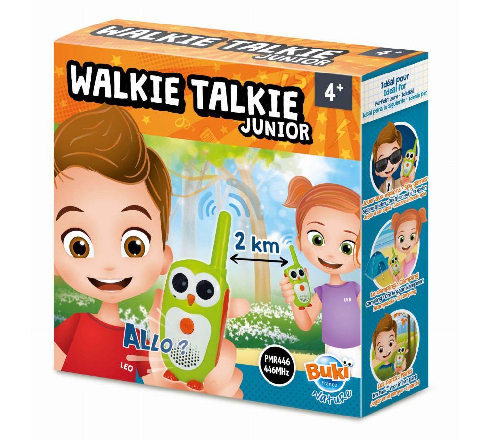 WALKIE-TALKIE JUNIOR zasięg 2 km TW03 BUKI