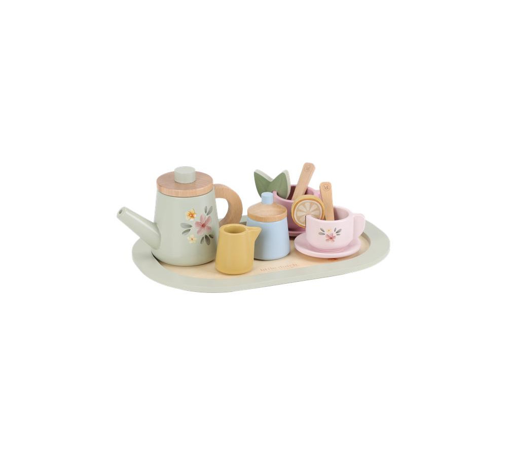 Little Dutch Zestaw Tea set FSC LD2507