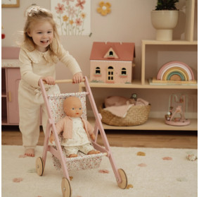 Little Dutch Wózek drewniany dla lalek FSC LD2518