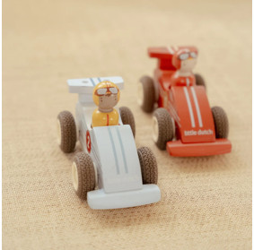 Little Dutch Samochody wyścigowe 2 sztuki FSC LD2526