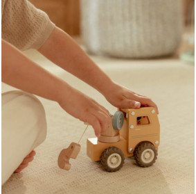 Little Dutch Ciężarówka z dźwigiem FSC	LD2530