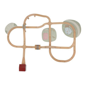 Little Dutch Drewniana kolejka XXL - 114 elementów FSC LD2540