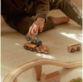 Little Dutch Zestaw 9 pojazdów FSC	LD2537