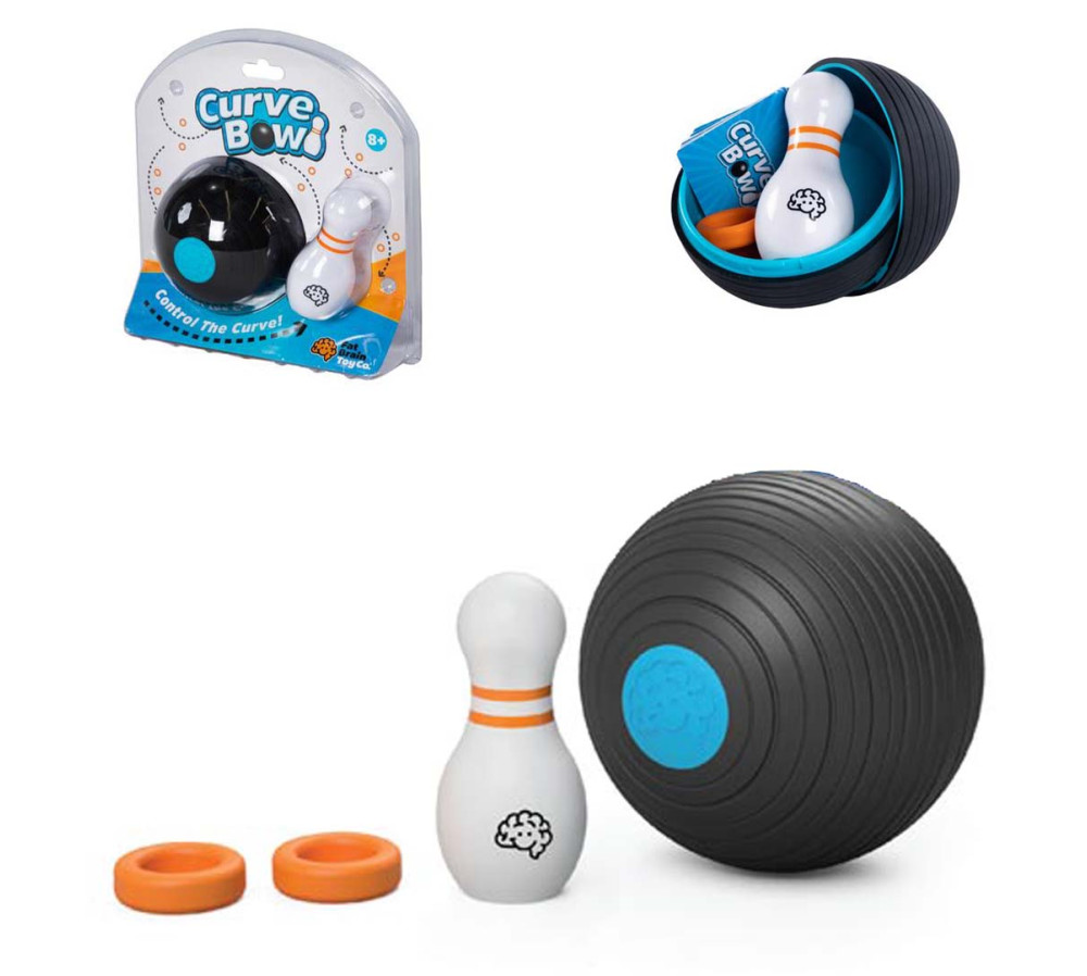 Podkręcona Kula do Kręgli. Curve Bowl FA271-1 FAT BRAIN TOY CO