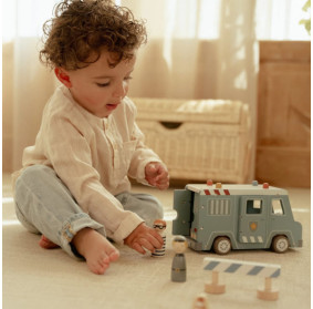 Little Dutch Samochód policyjny z figurkami FSC 	LD2541