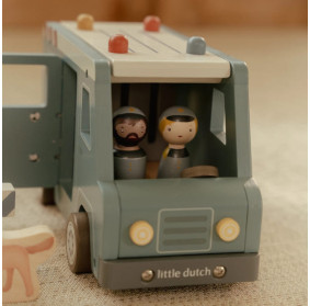 Little Dutch Samochód policyjny z figurkami FSC 	LD2541