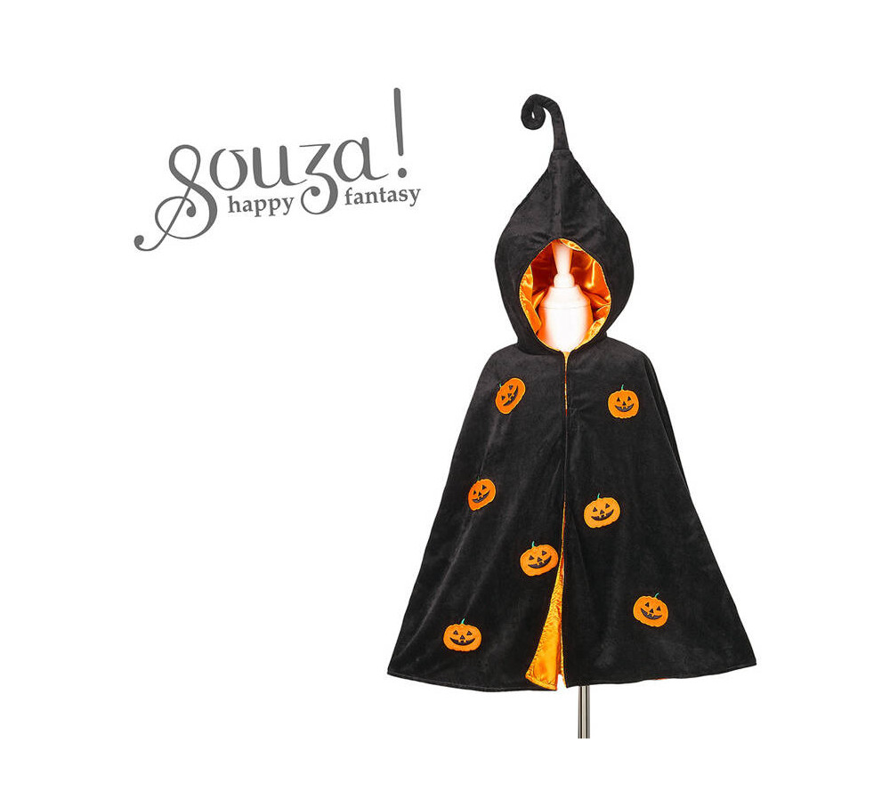 Souza! Peleryna na Halloween kostium dynia 4-8 lat