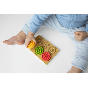 Mom's Care Puzzle sensoryczne KÓŁECZKA