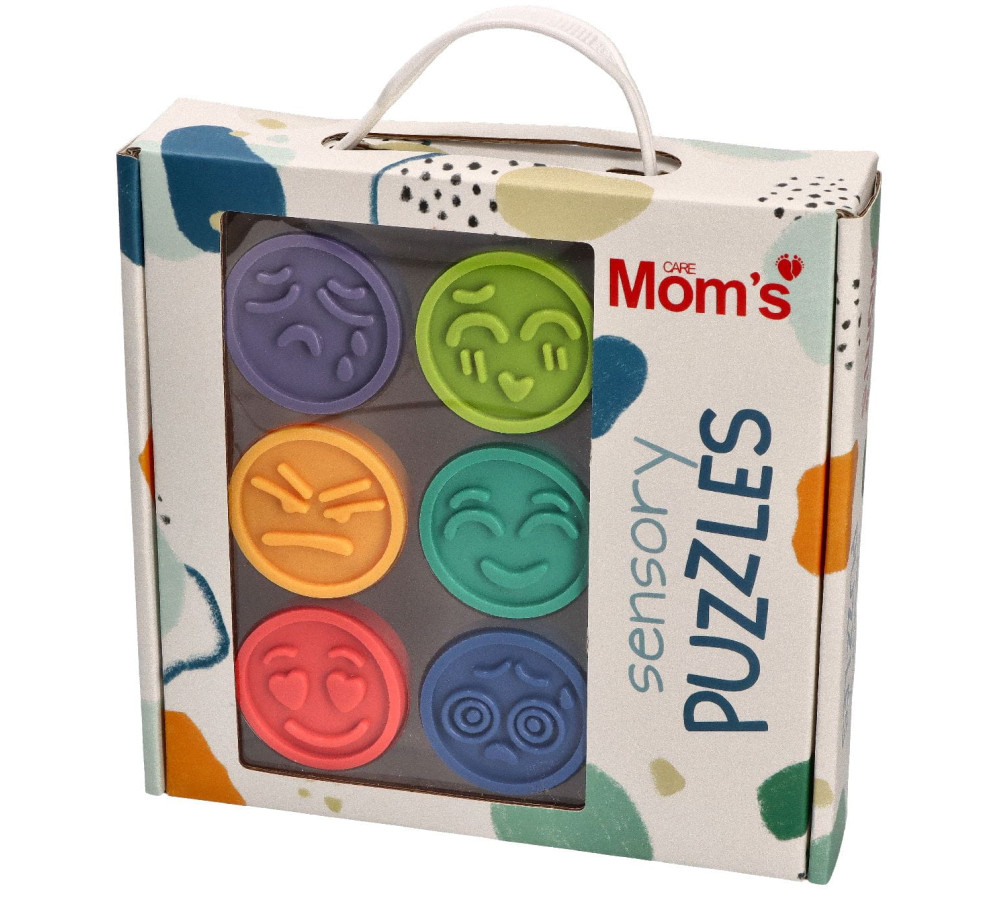 Mom's Care Sensory Puzzles Emocje