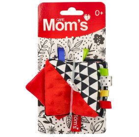 Mom's care Czerwona książeczka sensoryczna