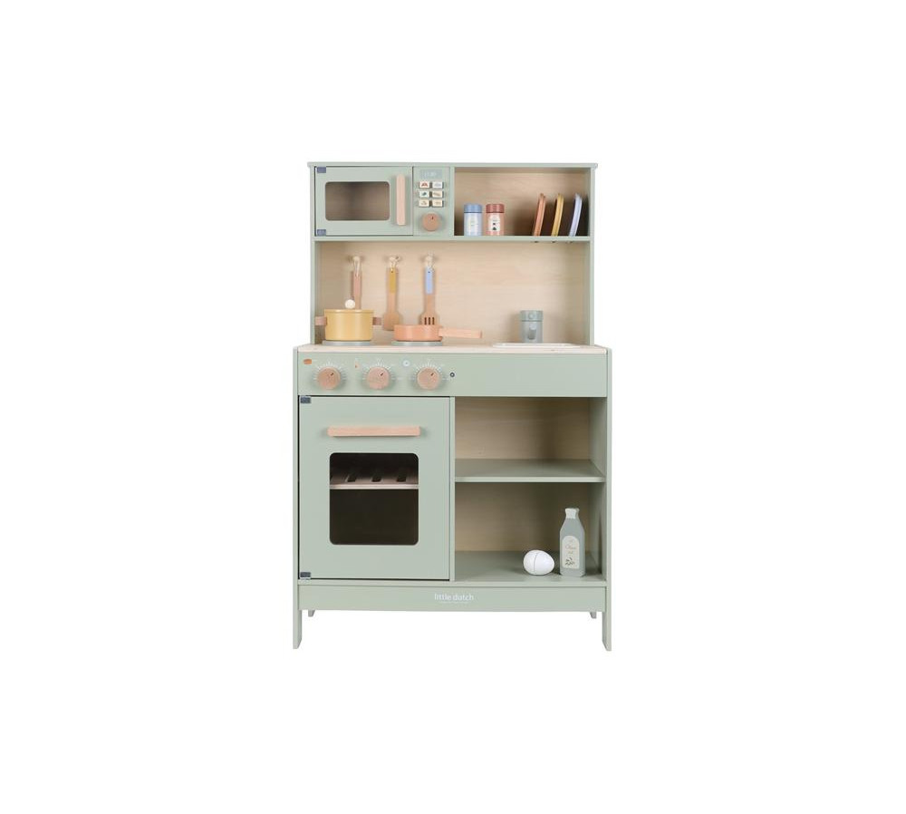 Little Dutch Kuchnia drewniana Miętowa FSC