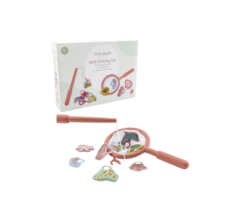 Little Dutch Gra zręcznościowa łowienie rybek- róż