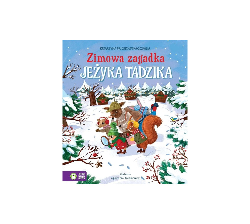 Zimowa zagadka jeżyka Tadzika