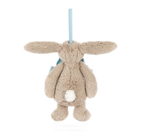 Króliczek Beżowy zawieszka 13cm, Jellycat