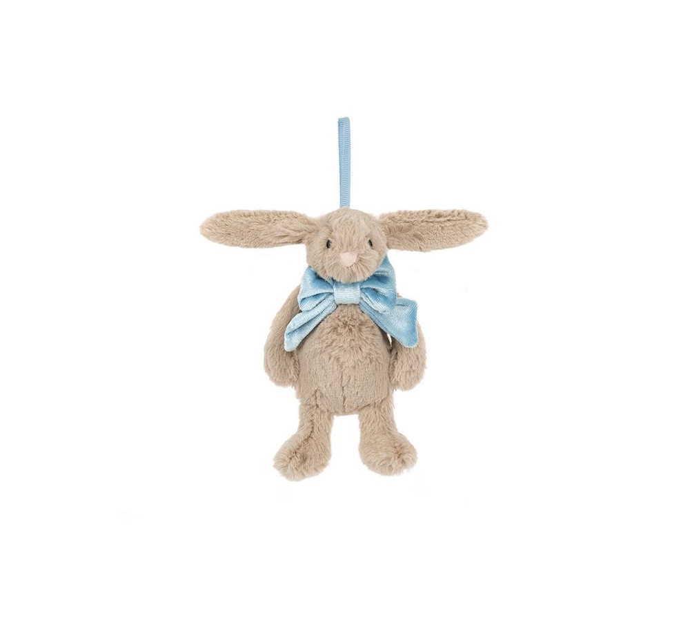 Króliczek Beżowy zawieszka 13cm, Jellycat