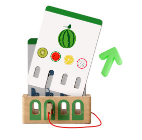 Topbright Logiczne Łamigłówki Edukacyjna gra karciana z kluczem – Poziom zaawansowany 36m+