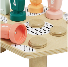Topbright Gra do nauki kolorów i liczb Zabawka edukacyjna Happy Dino Twist 36m+