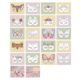 Little Dutch Kreatywny zeszyt z nożyczkami Rosa & Friends