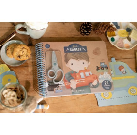 Little Dutch Kreatywny zeszyt z nożyczkami Jim & Friends