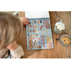 Little Dutch Kreatywny zeszyt z nożyczkami Jim & Friends