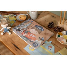 Little Dutch Kreatywny zeszyt z nożyczkami Jim & Friends